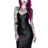 Robe KILLSTAR 'eclipse' En Simili Cuir -Cosplay eclipse pencil dress 1 1 900