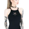 Top Noir RESTYLE 'pentagramme' -Cosplay eng pl black womens top triple goddess 1874 2 900