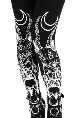 Leggings Noir RESTYLE 'domonic Cat' -Cosplay eng pl demonic cat leggings black gothic leggings 1850 3 900