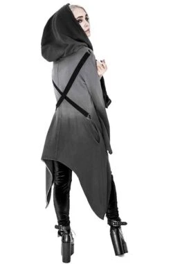 Cardigan RESTYLE 'dark Gradient' 11 Cardigan RESTYLE 'dark Gradient' -Cosplay eng pl gray long gradient hoodie 2184 10 900