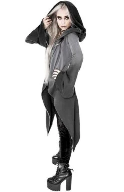 Cardigan RESTYLE 'dark Gradient' 9 Cardigan RESTYLE 'dark Gradient' -Cosplay eng pl gray long gradient hoodie 2184 2 900