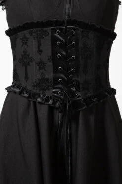 Serre-taille KILLSTAR 'flix Flocked' -Cosplay flix flocked waspie w c x1600 900