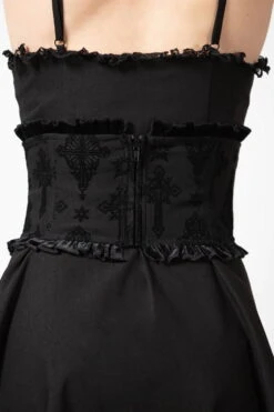 Serre-taille KILLSTAR 'flix Flocked' -Cosplay flix flocked waspie w d x1600 900