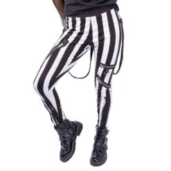 Leggings HEARTLESS 'ghosted' 7 Leggings HEARTLESS 'ghosted' -Cosplay ghosted leggings ladies black white heartless 3 900