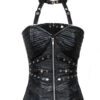 Corset Gothique Noir 'miss Sirenia' 2 Corset Gothique Noir 'miss Sirenia' -Cosplay h3862 03