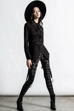 Chemise Femme KILLSTAR 'haze And Confused' -Cosplay haze confused zip shirt f x1600 900