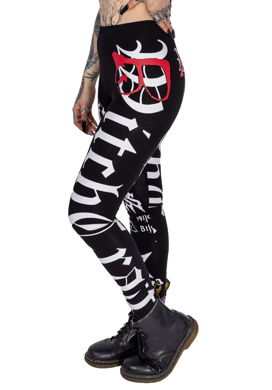 Leggings HEARTLESS Mercredi Addams 5 Leggings HEARTLESS Mercredi Addams – Image 3