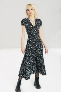 Robe Longue HELL BUNNY 'Hello Goodbye'