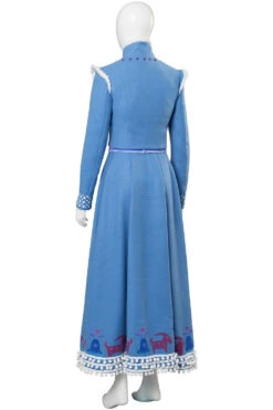 La Reine Des Neiges Joyeuses Fetes Avec Olaf Anna Cosplay Costume -Cosplay image 1041