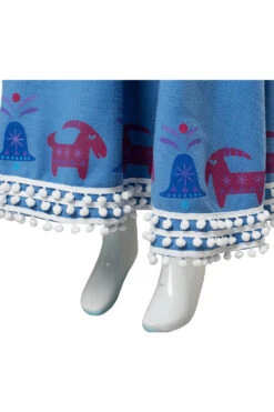 La Reine Des Neiges Joyeuses Fetes Avec Olaf Anna Cosplay Costume -Cosplay image 1043