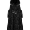Longue Cape PUNK RAVE 'nébuleuse Noire' -Cosplay img 4074 900