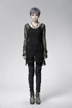 Haut Destroy Noir PUNK RAVE 'apocalypse 2022' -Cosplay img 49641 900