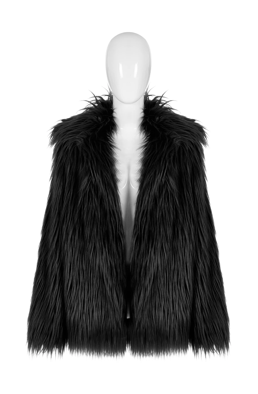 Veste Fausse Fourrure PUNK RAVE 'brakis' 7 Veste Fausse Fourrure PUNK RAVE 'brakis' – Image 5