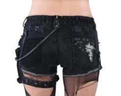 Short Gothique Femme PUNK RAVE -Cosplay k1273