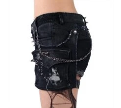 Short Gothique Femme PUNK RAVE -Cosplay k1274