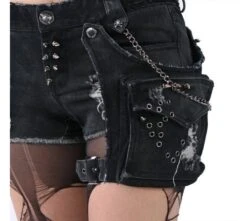 Short Gothique Femme PUNK RAVE -Cosplay k1275
