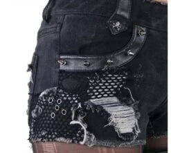 Short Gothique Femme PUNK RAVE -Cosplay k1276