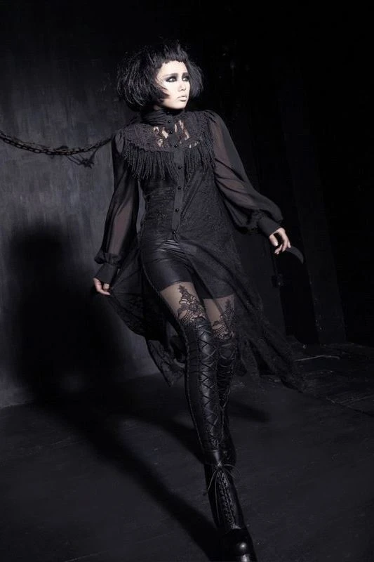 Leggings Gothique 'burlesque Efira' 4 Leggings Gothique 'burlesque Efira' – Image 2