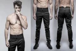 Pantalon Gothique Victorien Homme PUNK RAVE -Cosplay k2383