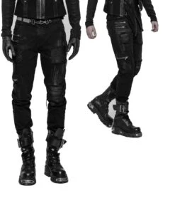 Pantalon Homme PUNK RAVE 'black Storm'