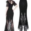 Longue Jupe Sirène DARK IN LOVE -Cosplay kw127 900