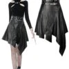 Jupe Simili Cuir DARK IN LOVE -Cosplay kw164 900