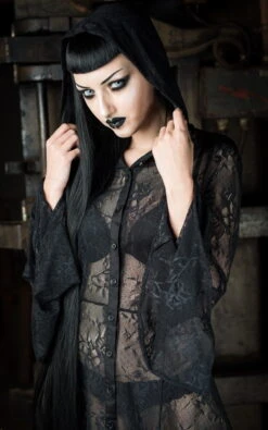 Tunique Gothique En Dentelle -Cosplay lace overdress 3 900