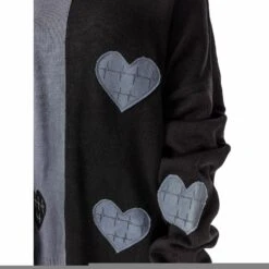 Pull Femme Oversize VIXXSIN 'Lexia Jumper' -Cosplay lexia jumper black grey heartless 3 900