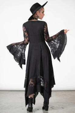 Robe Noire KILLSTAR 'Misty Night' -Cosplay misty night maxi dress w f x1600 900