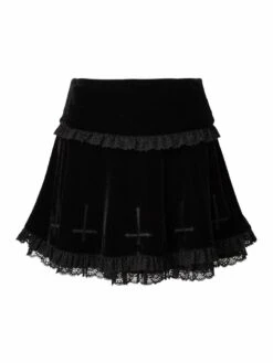 Jupe Velours KILLSTAR 'mitzy'