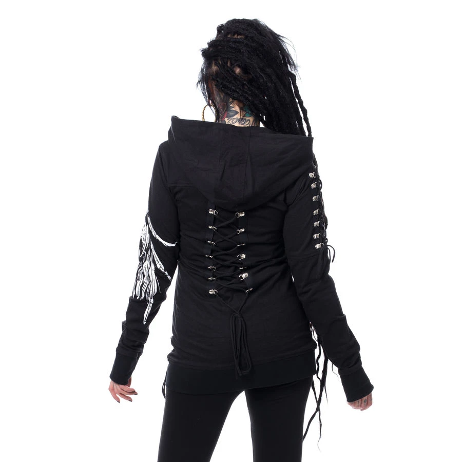 Veste Zippée POIZEN INDUSTRIES 'nightshade' 4 Veste Zippée POIZEN INDUSTRIES 'nightshade' – Image 2