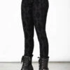 Pantalon KILLSTAR 'Nora' -Cosplay nora flocked trousers w b x1600 900