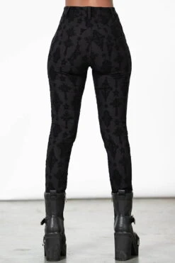 Pantalon KILLSTAR 'Nora' -Cosplay nora flocked trousers w d x1600 900