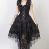 Robe Gothique BURLESKA 'ophelie Pourpre' -Cosplay ophelie dress purple king brocade 2 900