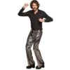 Boland Pantalon Disco Pattes D'Eph Argent Homme -Cosplay pantalon disco pattes d eph argent homme