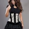 Serre-taille Gothique BURLESKA 'petra Cream' -Cosplay petracream
