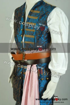 Pirates Des Caraibes 4 Jack Sparrow Cosplay Costume -Cosplay pirates of the caribbean 4 jack sparrow vest 2 2