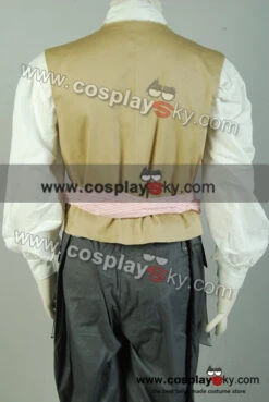 Pirates Des Caraibes 4 Jack Sparrow Cosplay Costume -Cosplay pirates of the caribbean 4 jack sparrow vest 4 2