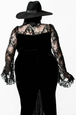 Haut Romantique KILLSTAR 'poison Fang' -Cosplay poison fang long sleeve top plus d x1600 900