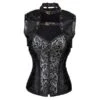 Corset Gothique Noir Et Son Boléro -Cosplay progressive 900