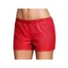 Boland Short Sequins Rouge Disco Femme -Cosplay short sequins rouge disco femme