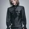Chemise Gothique Victorienne Noire -Cosplay sht01001 1 1000