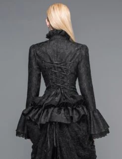 Chemisier Gothique Noir DEVIL FASHION -Cosplay sht0170139640281653297238754 2 900