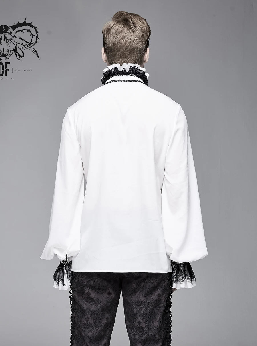 Chemise à Jabot DEVIL FASHION 'gothic Palace' 4 Chemise à Jabot DEVIL FASHION 'gothic Palace' – Image 2