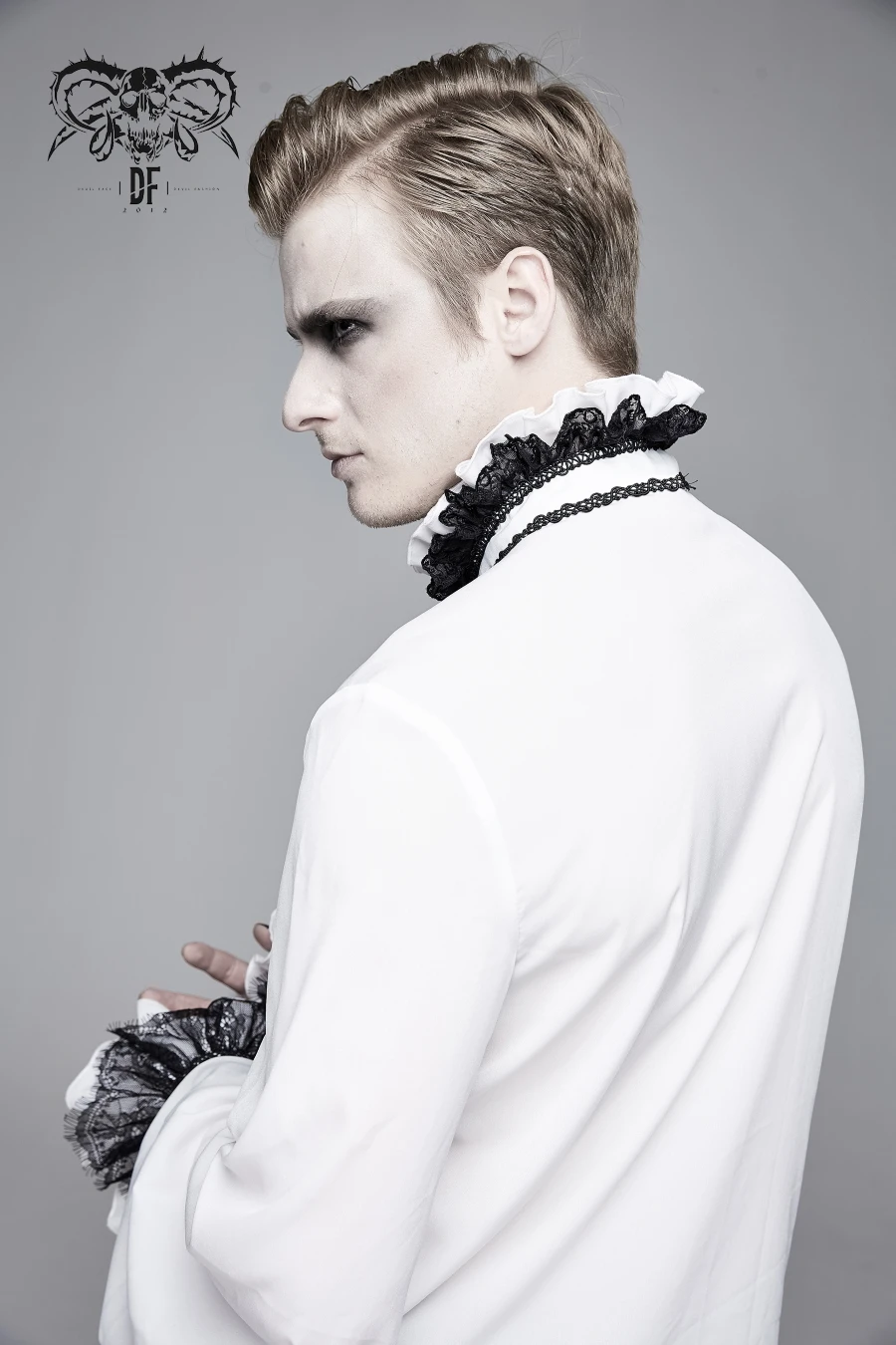 Chemise à Jabot DEVIL FASHION 'gothic Palace' 6 Chemise à Jabot DEVIL FASHION 'gothic Palace' – Image 4