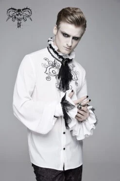 Chemise à Jabot DEVIL FASHION 'gothic Palace' 9 Chemise à Jabot DEVIL FASHION 'gothic Palace' -Cosplay sht041027 900