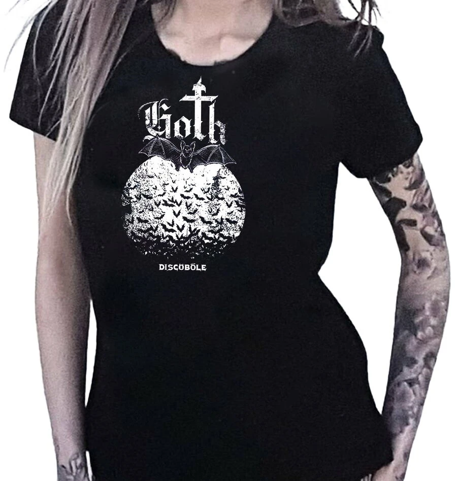 T-shirt Femme DISCOBOLE 'Goth' 3 T-shirt Femme DISCOBOLE 'Goth'