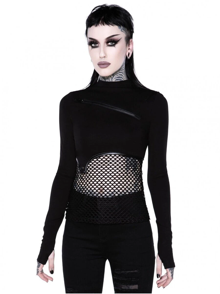 Haut KILLSTAR 'sindi Fishnet' 3 Haut KILLSTAR 'sindi Fishnet'