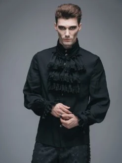 Chemise Gothique à Jabot DEVIL FASHION
