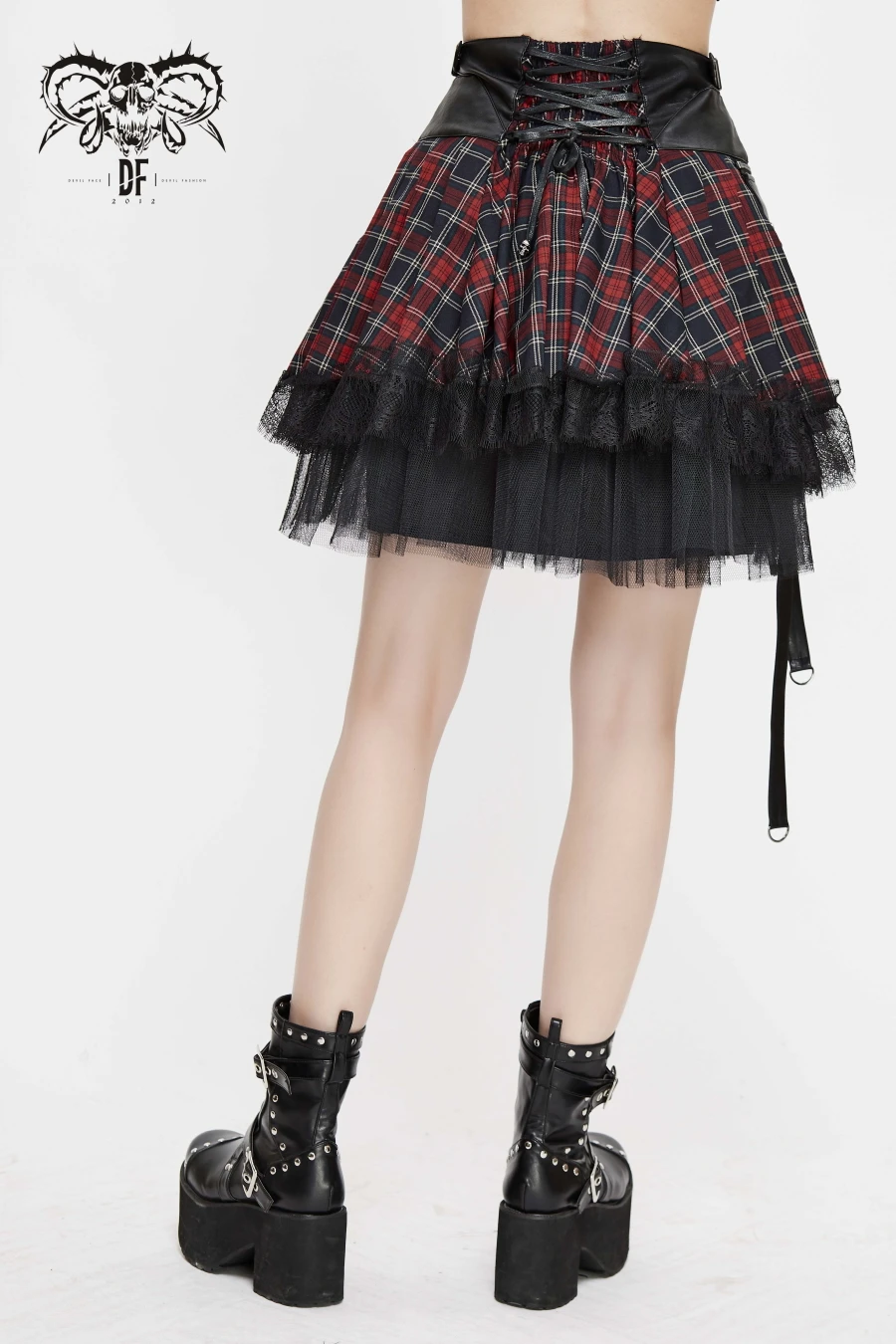 Jupe Plissée DEVIL FASHION 'attala' 4 Jupe Plissée DEVIL FASHION 'attala' – Image 2